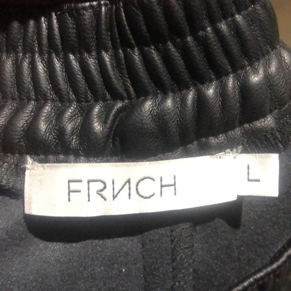 New without Tags 🏷️Frnch Faux leather pants - Picture 6 of 9